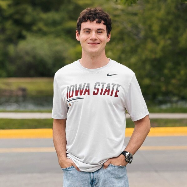 Nike Iowa State Fanwear 26 Photon Legend Short Sleeve T-Shirt